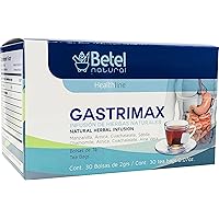 Gastrimax Herbal Tea by Betel Natural - Natural Gastric Support - 24 Tea Bags