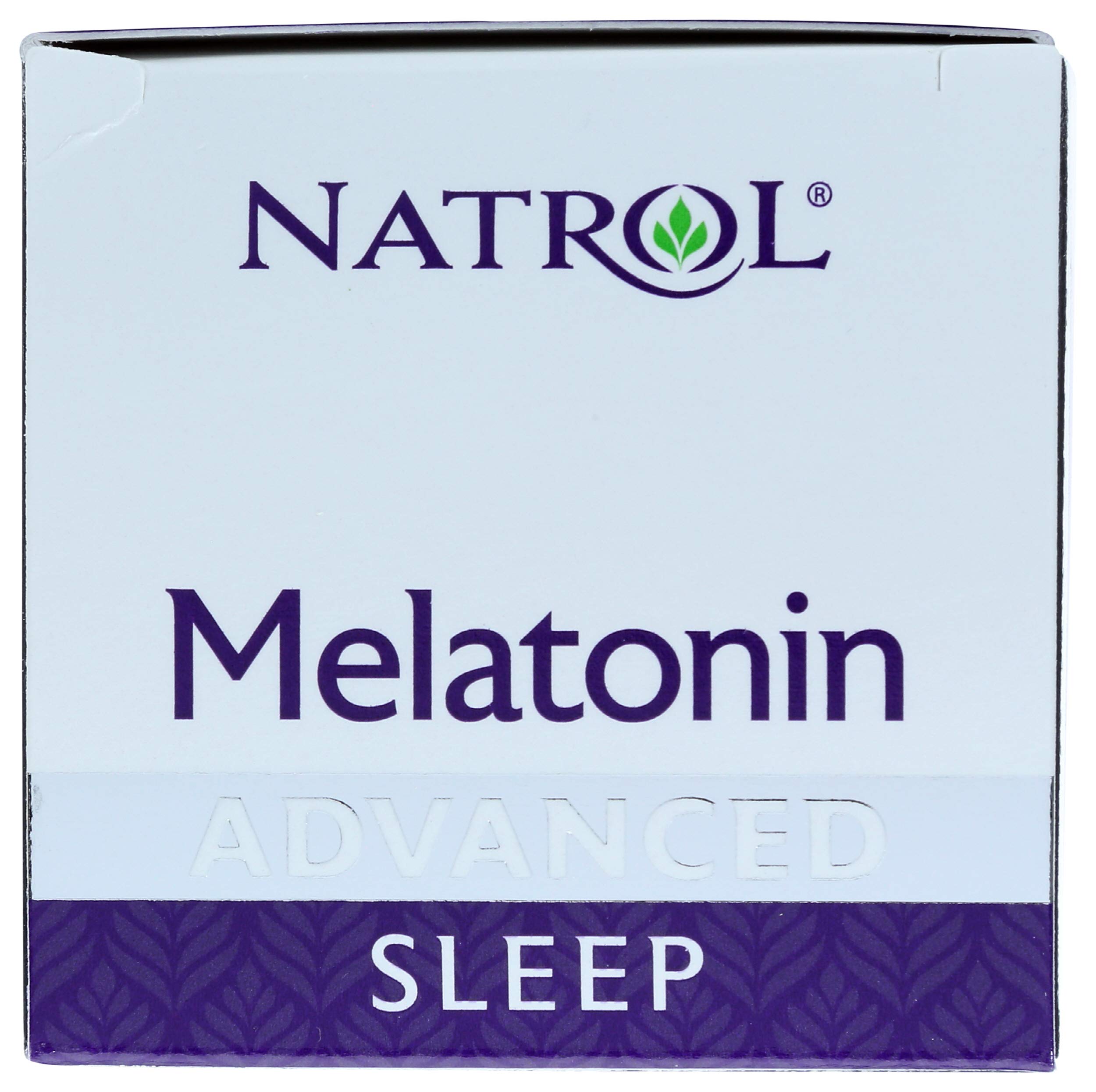 Natrol Melatonin Advanced Sleep Tablets with Vitamin B6, Helps You Fall Asleep Faster, Stay Asleep Longer, 2-Layer Controlled Release, 100% Drug-Free, 10mg, 60 Count