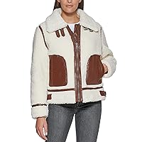 Levi's Women's Sherpa Moto Jacket (Standard & Plus Sizes)