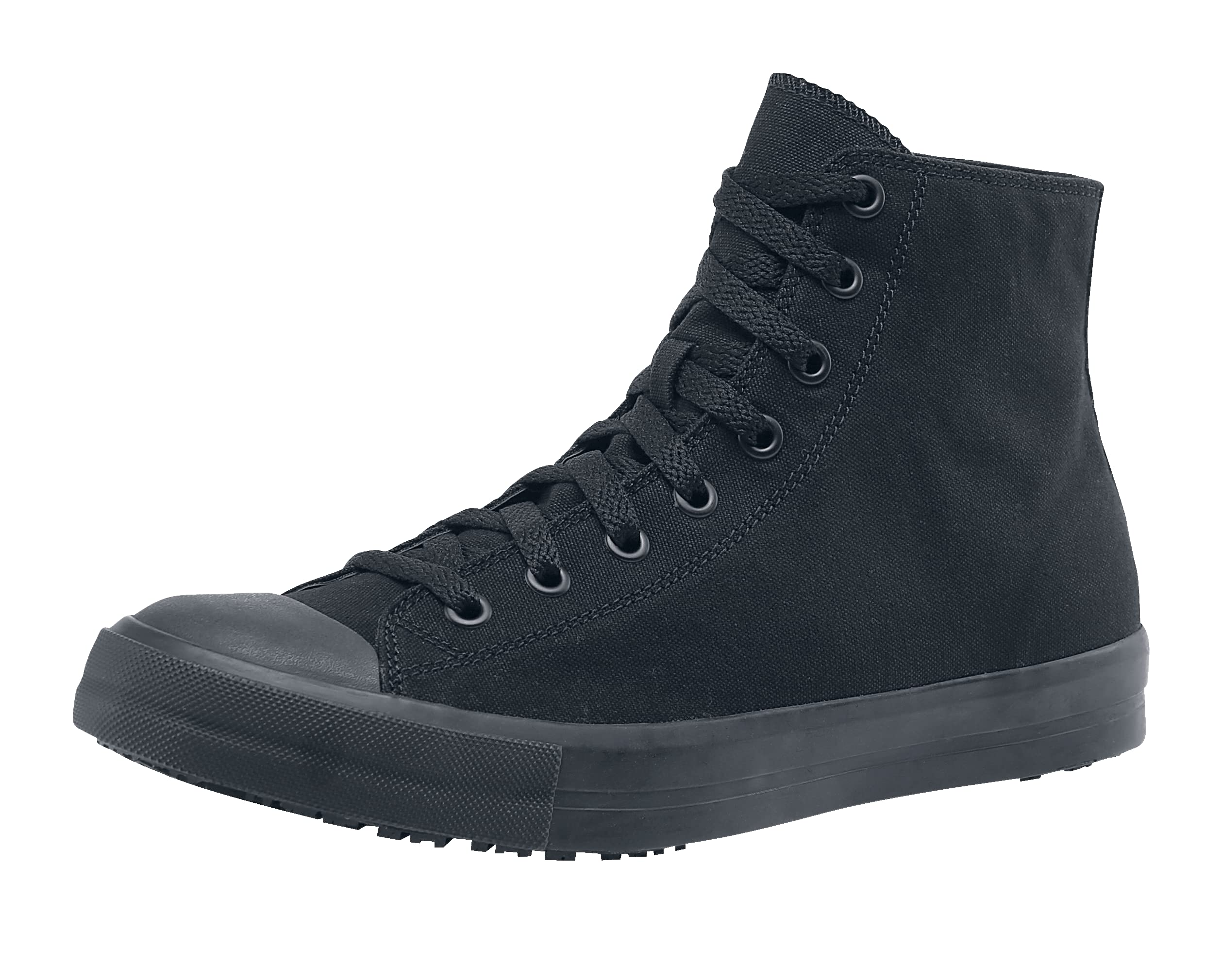 Shoes for Crews Pembroke, Men's Women's,Unisex, Slip Resistant, High Top Work Sneakers, Leather or Canvas