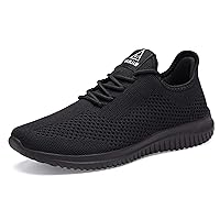 VAMJAM Men's Running Shoes Ultra Lightweight Breathable Walking Shoes Non Slip Athletic Fashion Sneakers Mesh Workout Casual Sports Shoes