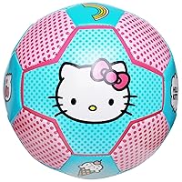 Capelli Sport Hello Kitty Kids Soccer Ball Size 3, Logo Design Officially Licensed Futbol for Boys and Girls Soccer Players, Pink
