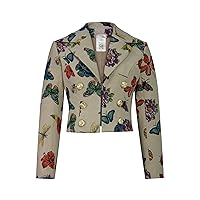 Womens Jacquard Brocade Jacket