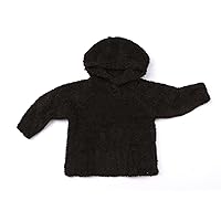 Microfiber Pullover Hoodie (12-18 mos, Mocha)