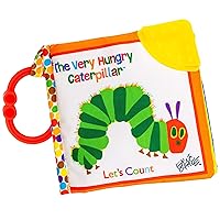 Let's Count Soft Book - World of Eric Carle The Very Hungry Caterpillar Baby Teething Crinkle Book
