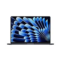 2023 MacBook Air Laptop with M2 chip: 15.3-inch Liquid Retina Display, 16GB Unified Memory, 512GB SSD Storage, 1080p FaceTime HD Camera, Touch ID. Works with iPhone/iPad; Midnight