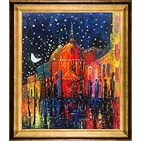 Night Reproduction with Athenian Gold Frame, 25