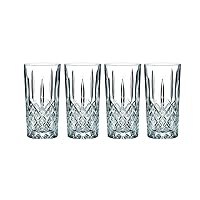 Markham Highball Set of 4, 1 Count(Pack of 1), Clear