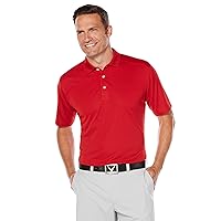 Callaway Men's Short Sleeve Core Performance Golf Polo Shirt with Sun Protection (Size Small-4x Big & Tall)