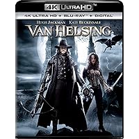 Van Helsing - 4K Ultra HD + Blu-ray + Digital [4K UHD] Van Helsing - 4K Ultra HD + Blu-ray + Digital [4K UHD] 4K Multi-Format Blu-ray DVD VHS Tape