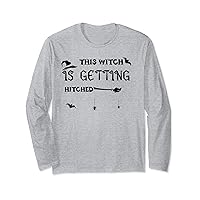 Halloween Wedding: This Witch Is Getting Hitche... Halloween Long Sleeve T-Shirt