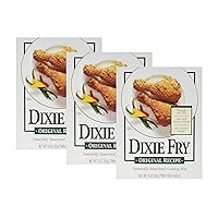Dixie Fry Original Recipe Naturally Seasoned Coating Mix ( 1 pack 10 oz ) (3 pack)