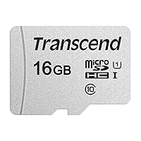 Transcend 16GB MicroSDXC/SDHC 300S Memory Card TS16GUSD300S-A