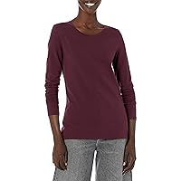 Amazon Essentials Women's Classic-Fit Long-Sleeve Crewneck T-Shirt (Available in Plus Size)