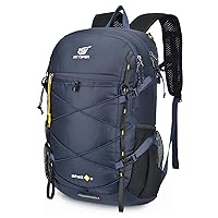 SKYSPER Packable Hiking Backpack 30L Lightweight Daypack Travel Backpacks for Women Men（Blue）