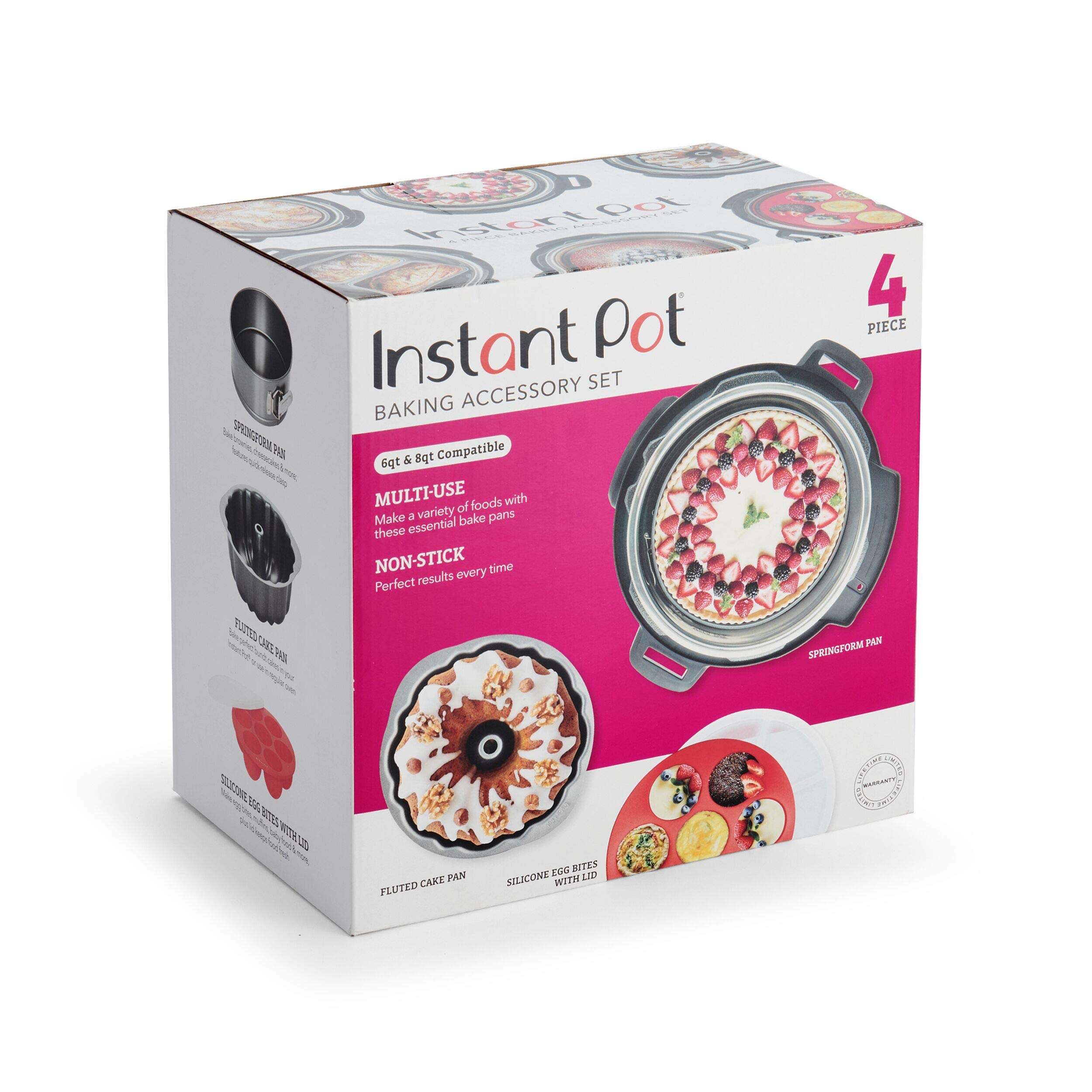 Instant Pot Official Cooking Set, 4-piece, Assorted