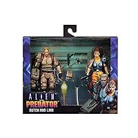 NECA Alien vs Predator (Arcade Appearance) - 7” Scale Action Figures - Dutch & Linn 2-Pack