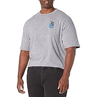 Marvel Big & Tall Classic Black Panther Cutie Pocket Men's Tops Short Sleeve Tee Shirt