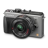 Panasonic Lumix DMC-GX1XVEGS System Camera 16 Megapixels 7.6 cm (3 Inch) Display Live View Including Lumix G X Vario PZ 14-42 mm Silver