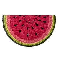 DII Colorful Design Natural Coir Doormat, 18x30, Watermelon