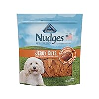 Blue Buffalo Nudges Jerky Cuts Natural Dog Treats, Chicken and Duck, 36oz