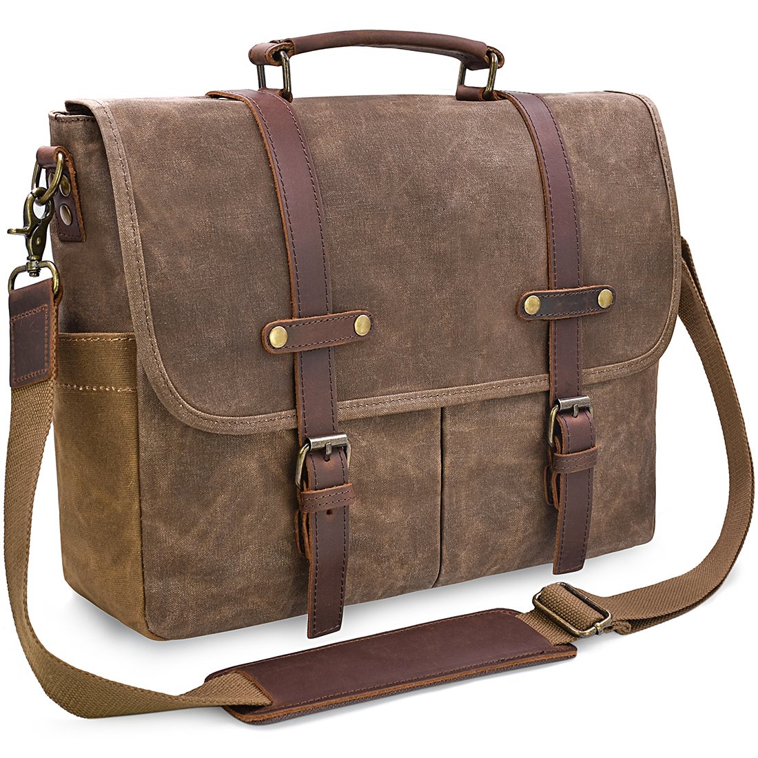 The $52 American-made, Canvas Briefcase by Beckel Canvas | Primer