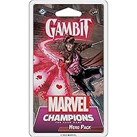 Marvel Champions The Card Game Gambit HERO PACK - Superhero Strategy Game, Cooperative Game for Kids and Adults, Ages 14+, 1-4 Players, 45-90 Minute Playtime, Made by Fantasy Flight Games