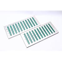 Stainless Steel Linear Floor Drain Cover, Green Stripe Design, 304 Stainless Steel, Supports Multiple Models and Sizes, for Bathroom, Toilet (22.8in*13.7in*0.98in)