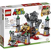 LEGO Super Mario Bowser’s Castle Boss Battle Expansion Set 71369 Building Kit; Collectible Toy for Kids to Customize Their Super Mario Starter Course (71360) Playset (1,010 Pieces)