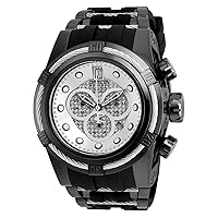 Invicta Men's 20414 Jason Taylor Quartz Chronograph Silver Dial Watch