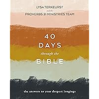 40 Days Through the Bible: The Answers to Your Deepest Longings 40 Days Through the Bible: The Answers to Your Deepest Longings Paperback Kindle