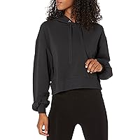 The Drop Women's Mayla Supersoft Stretch Cropped Hoodie