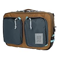 Topo Designs Global Briefcase - Desert Palm/Pond Blue