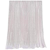Iridescent Sequin Backdrop Curtains 6FTx8FT 1 Panel Sequin Photography Background Drapes for Party Birthday