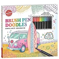 KLUTZ Brush Pen Doodles Craft Kit