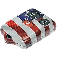 Dorman 13625US Keyless Entry Transmitter Cover Compatible with Select Models, Red; White; Blue
