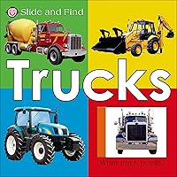 Slide and Find - Trucks Slide and Find - Trucks Board book Hardcover Paperback
