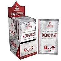 Audacious Nutrition KetoStart | Exogenous Ketone Powder with Electrolytes | Caffeine Free | Tropical Flavor (10 Pack)