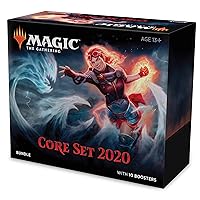 Magic: The Gathering Core Set 2020 (M20) Bundle | 10 Booster Packs | Accessories | Factory Sealed