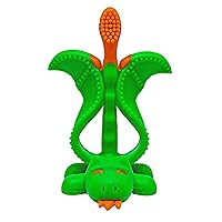 Baby Banana - Mystical Dragon Toothbrush, Training Teether Tooth Brush for Infant, Baby, and Toddler