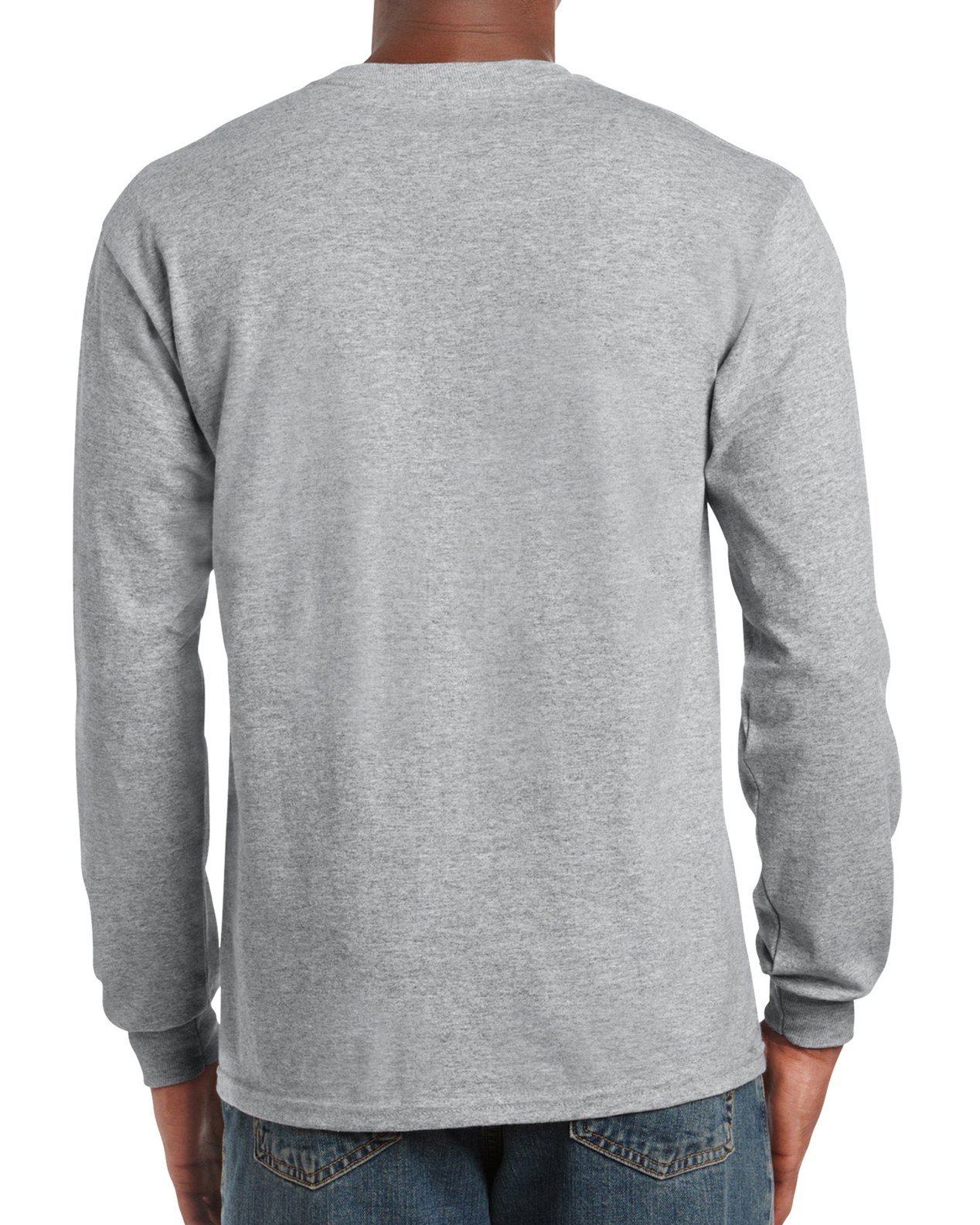 Gildan Ultra Cotton 6 oz. Long-Sleeve Pocket T-Shirt (G241)