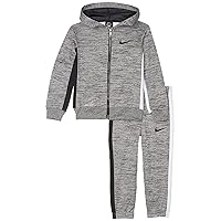 Nike Infant Baby Therma Fleece Full Zip Hoodie & Jogger Pants 2 Piece Set
