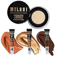 Conceal + Perfect Blur Out Powder and Facelift Collection Kit 4: Cocoa Contour, Solar Highlighter, Nectar Undereye Brightener