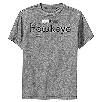 Marvel Kids' Hawkeye Black Logo T-Shirt