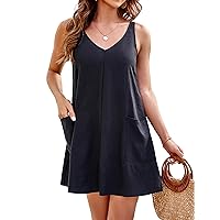 Blooming Jelly Womens Swimsuit Cover Up Dress Bathingsuit Swim Coverup Summer Casual Dress with Pockets 2024