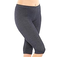 Women's and Plus Size Knee-Length and Ankle Length Leggings | X-Small- 7X Adult