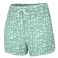 HUK Pursuit Volley Pattern, Quick-Dry Shorts for Women