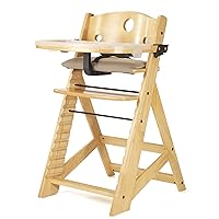 Keekaroo Height Right High Chair with Tray, Natural