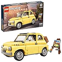 LEGO Creator Expert Fiat 500 10271 Toy Car Building Set for Adults and Fans of Model Kits Sets Idea (960 Pieces)