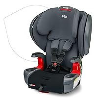 Britax Grow with You ClickTight Plus Harness-2-Booster Car Seat, 2-in-1 High Back Booster, SafeWash Cover, Black Ombre